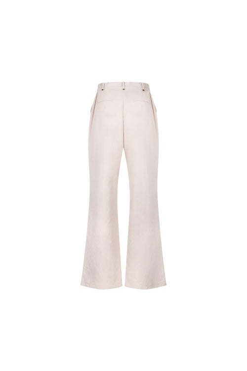 Nukus Beverly Pants PU Sand