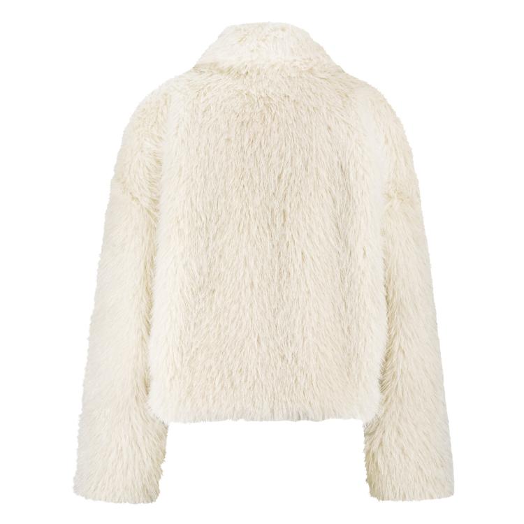 Nukus Pleun Jacket off white silver