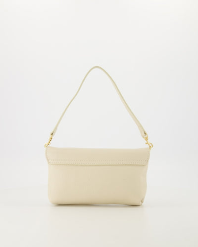 Hilary Clutch Leer T224 ecru
