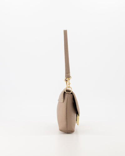 Hilary Clutch Leer T224 taupe