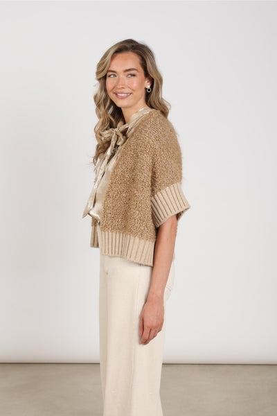 Nukus Bell Cardigan Toffee