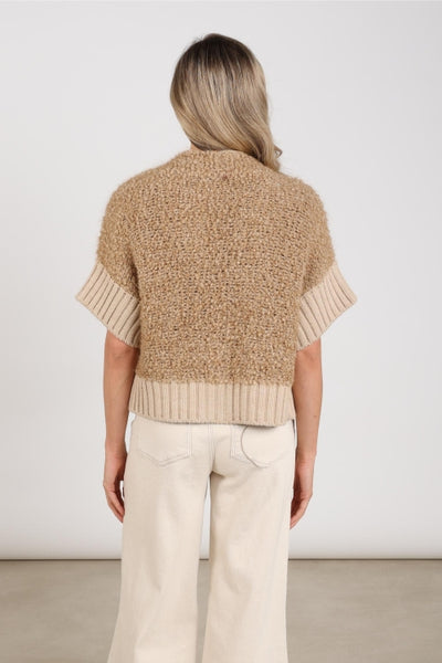 Nukus Bell Cardigan Toffee