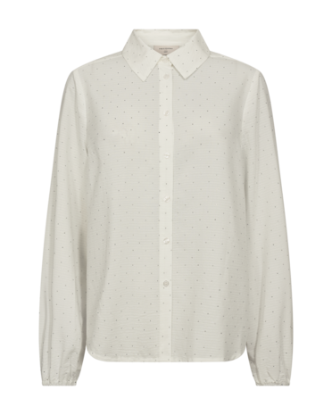 Freequent Shine Blouse star offwhite melange