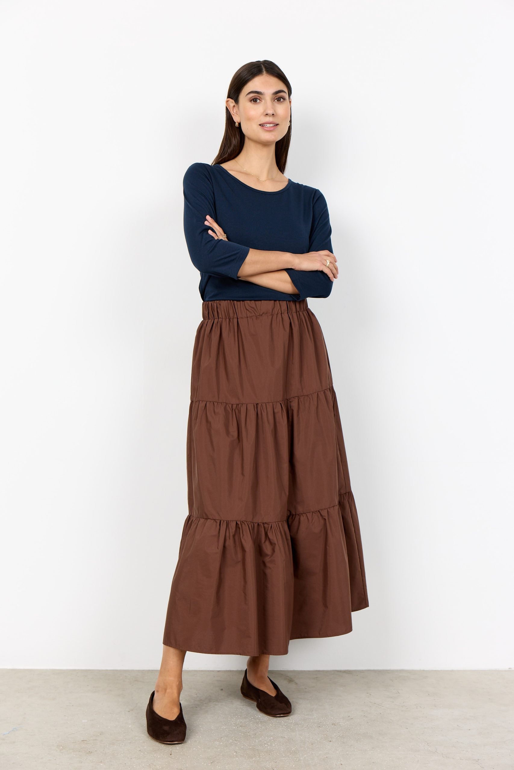 SoyaConcept Pylle 32 Top donkerblauw