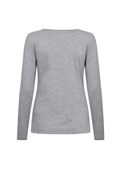 SoyaConcept Pylle 2 Top medium grey melange