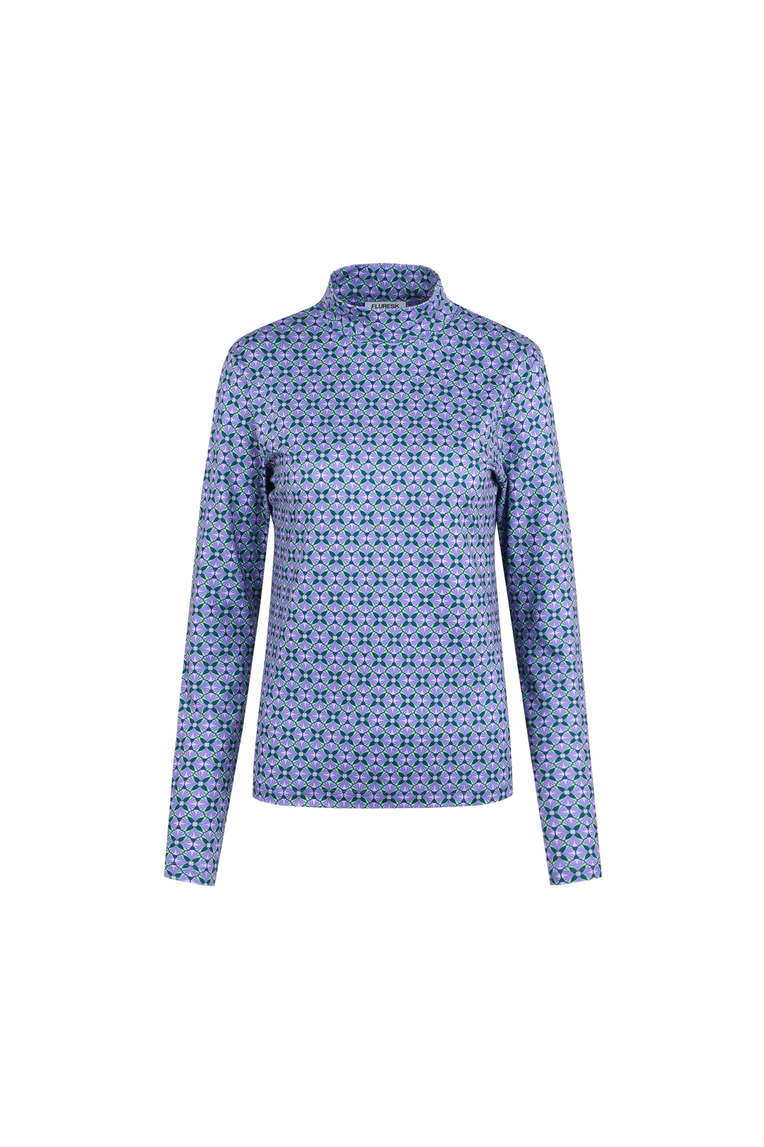 Fluresk Tyra Top azure green/cool purple