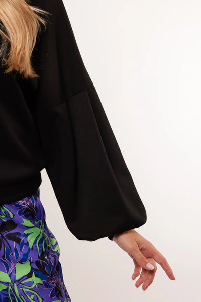 Fluresk comfy  Dee Sweater zwart