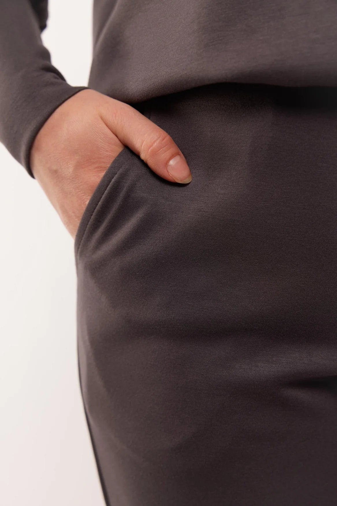 C&S Ceyda Broek dark grey