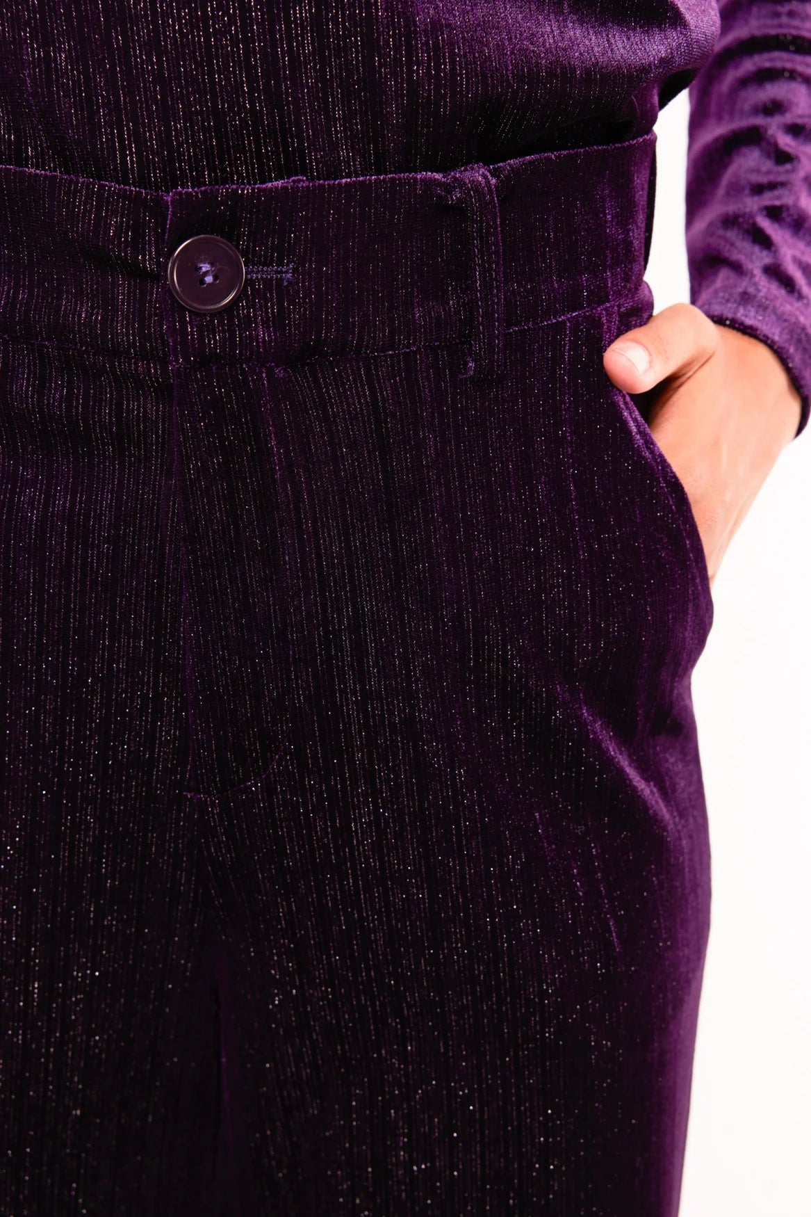 Fluresk Zelda Broek grape purple