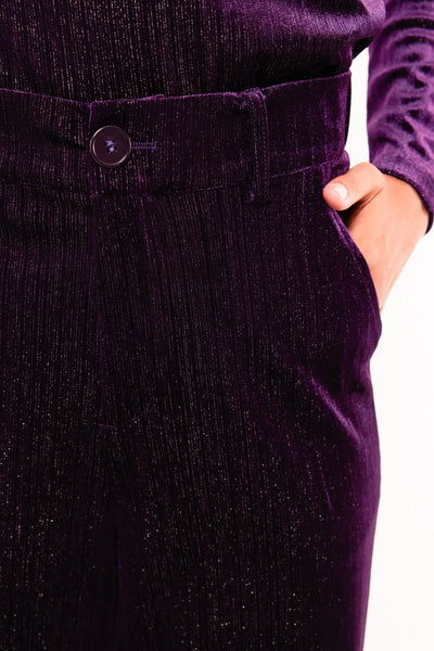 Fluresk Zelda Broek grape purple