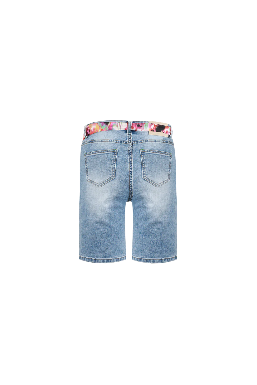 C&S Babou Short Korte Broek denim mid blue