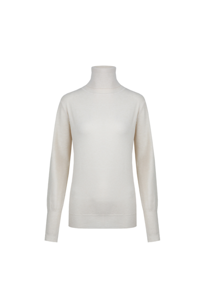 C&S Daye Knit Sweater wool white