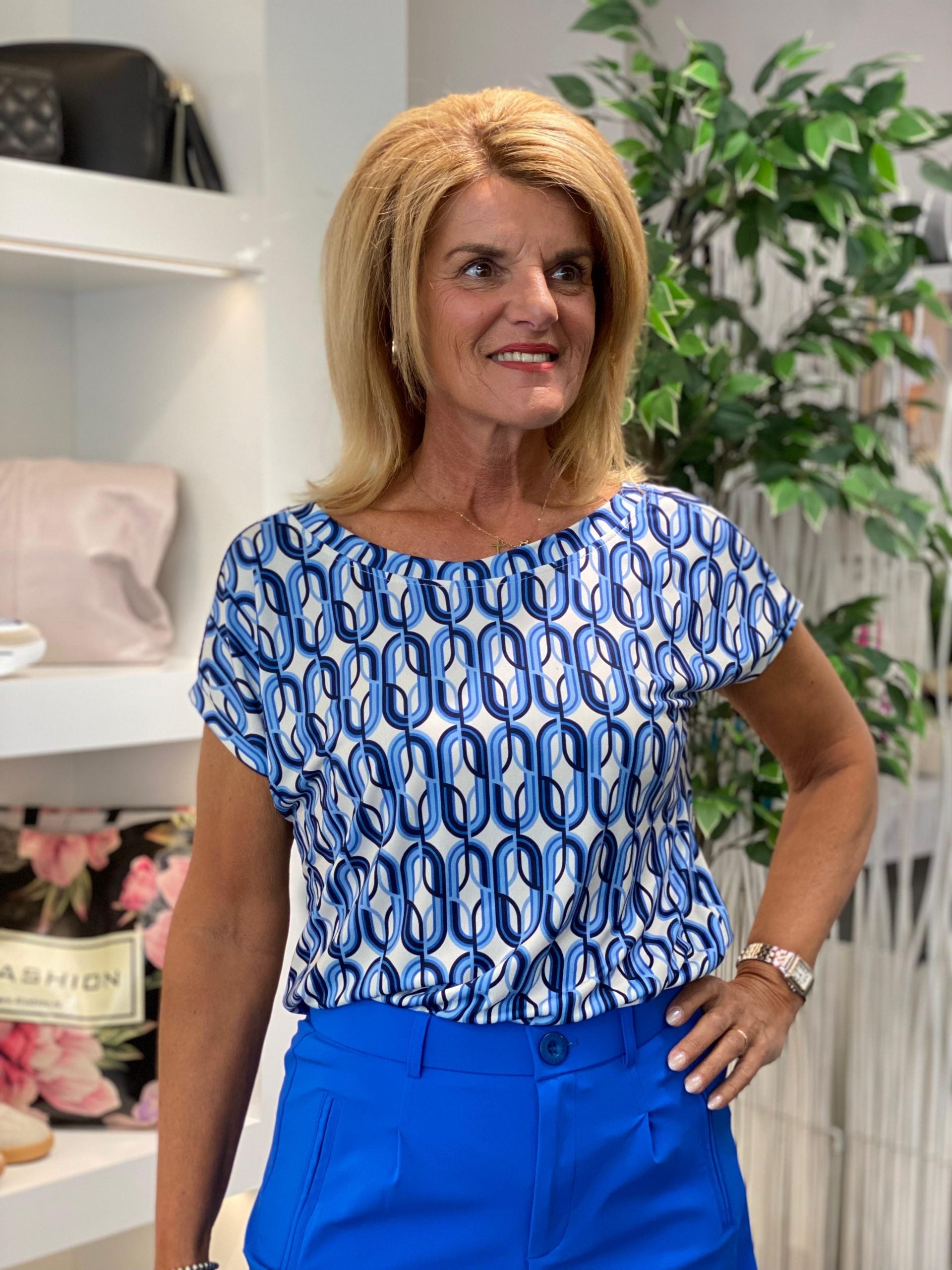 Musthaves By Elja Top blauw