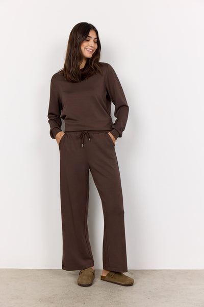 SoyaConcept Banu 33 Ankle Pant Broek hot fudge