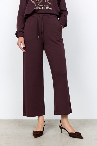 SoyaConcept Banu 33 Broek dark plum