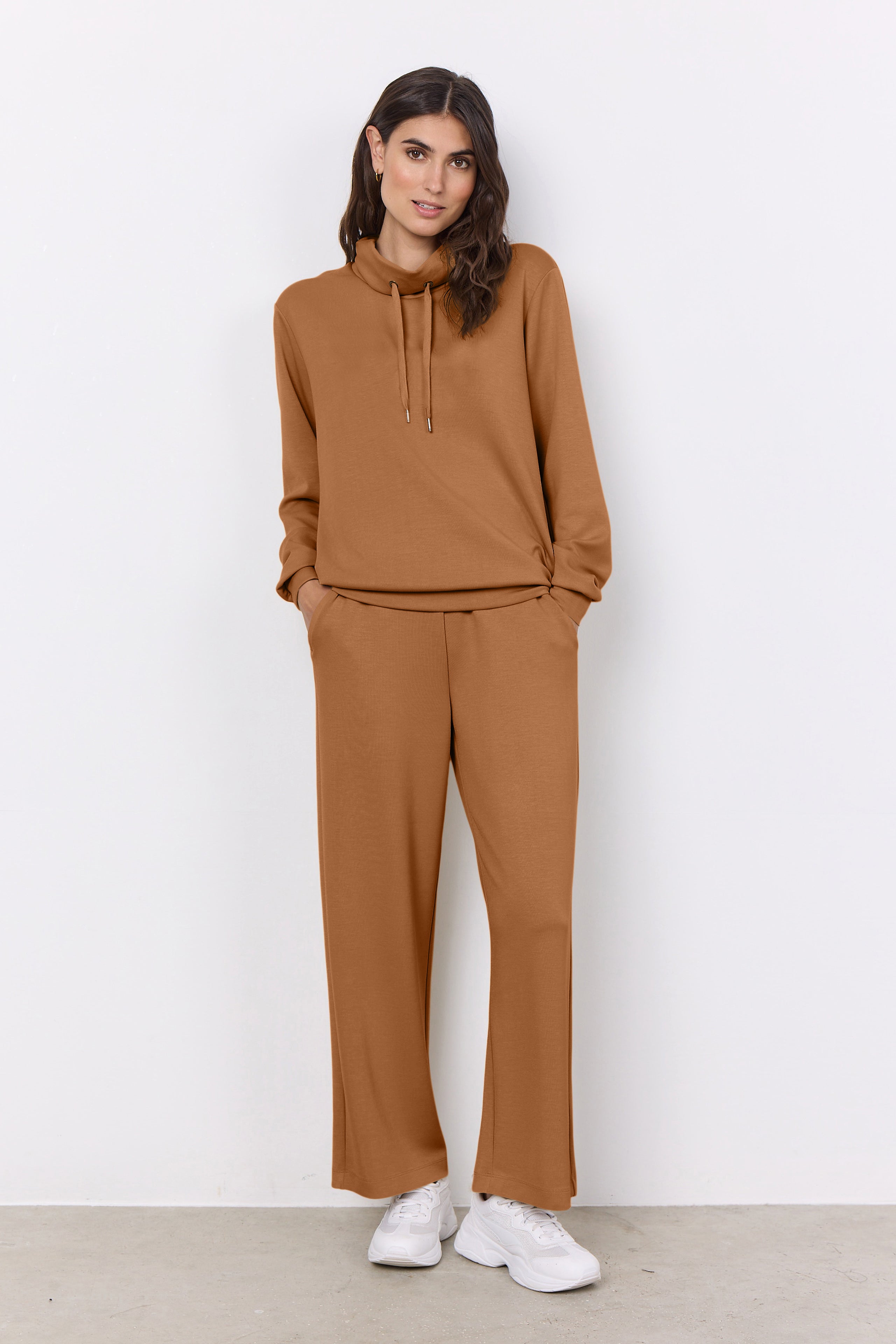 SoyaConcept Banu 33 Ankle Pant Broek toffee