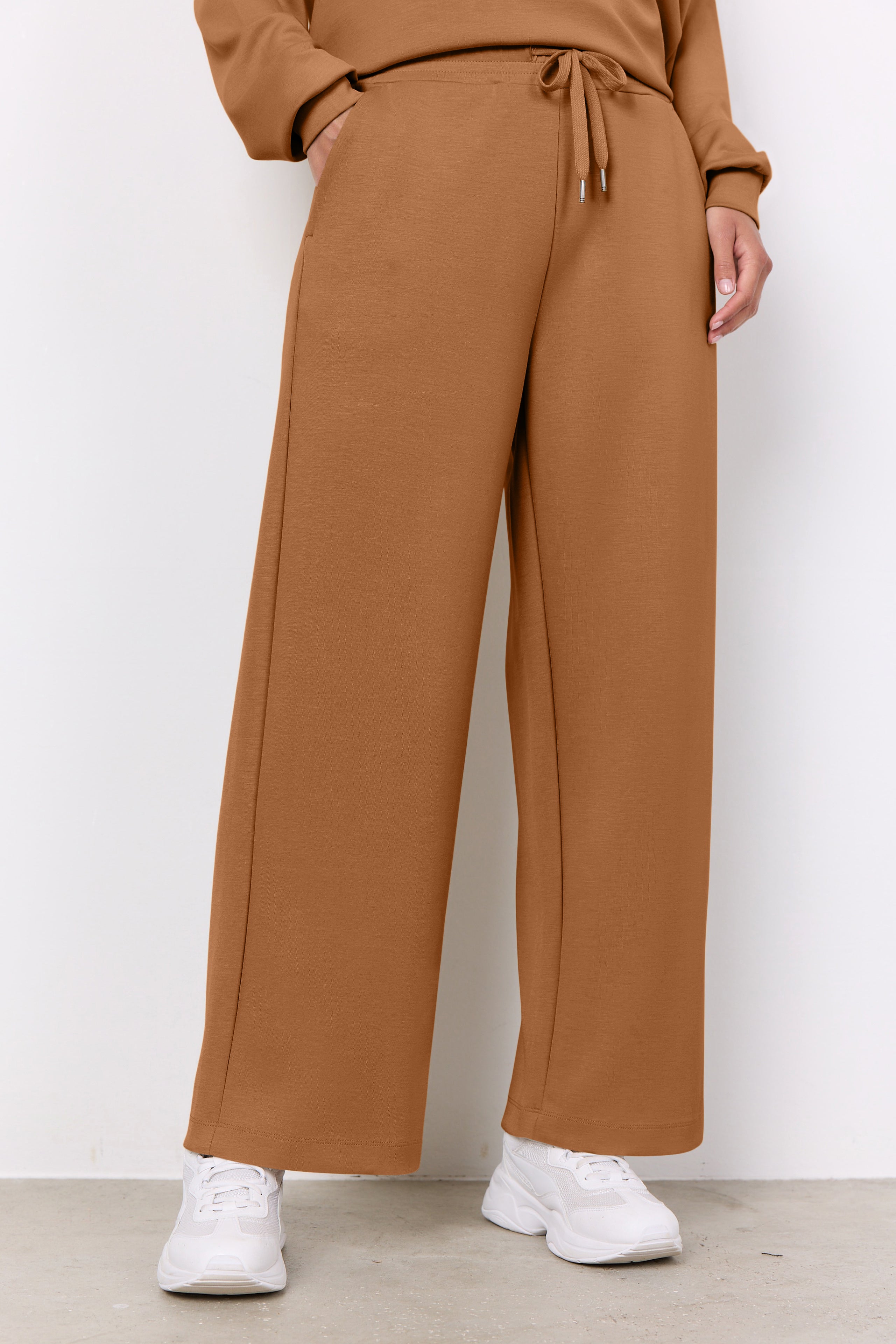 SoyaConcept Banu 33 Ankle Pant Broek toffee