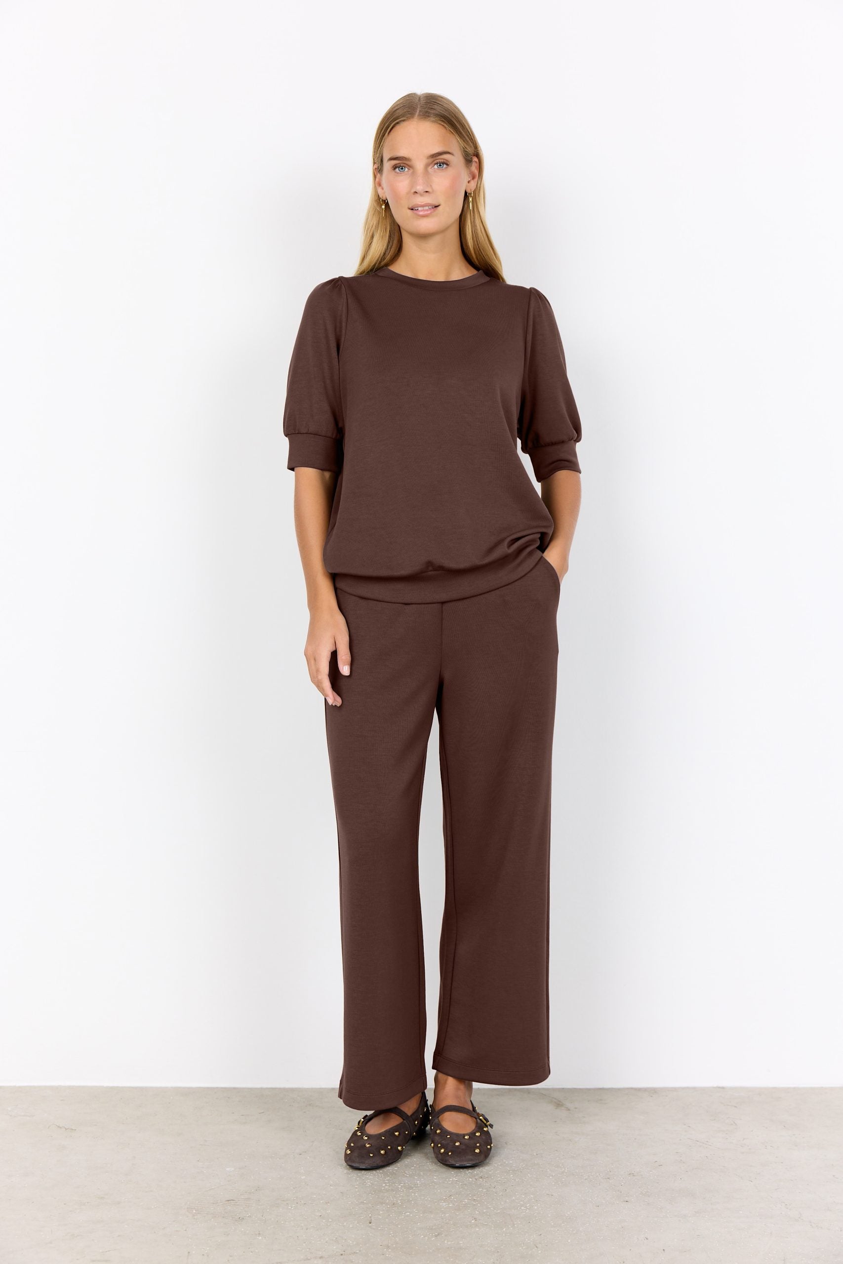 SoyaConcept Banu 83 Shirt hot fudge