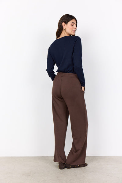 SoyaConcept Banu 116 Broek Wijde Pijp hot fudge