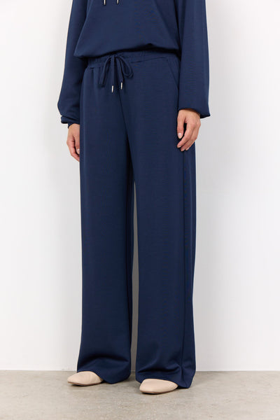 SoyaConcept Banu 116 Broek Wijde Pijp blue iris