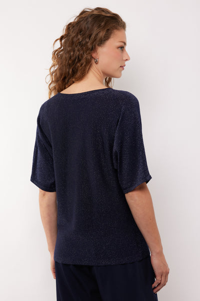 G-maxx Edlin Knit Top eclipse blauw