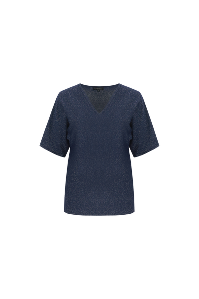 G-maxx Edlin Knit Top eclipse blauw