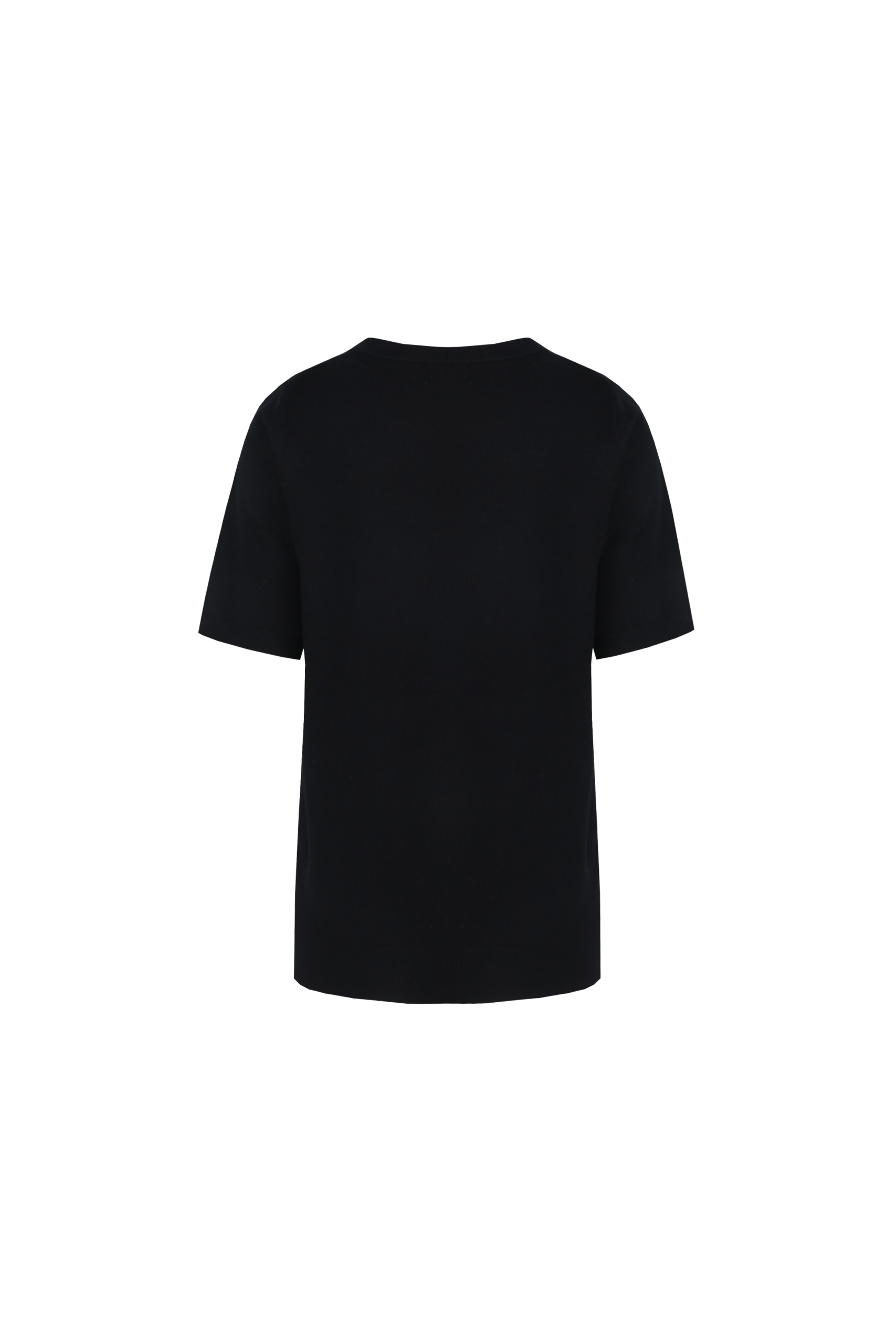 C&S Anne Knit Top zwart