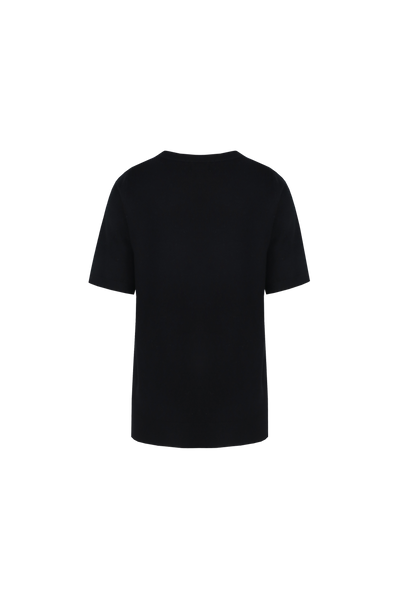 C&S Anne Knit Top zwart