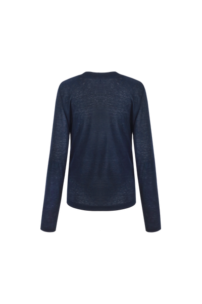 C&S Angel Knit Pullover midnight blue