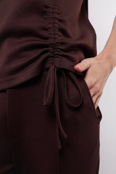 C&S Tess Top dark brown