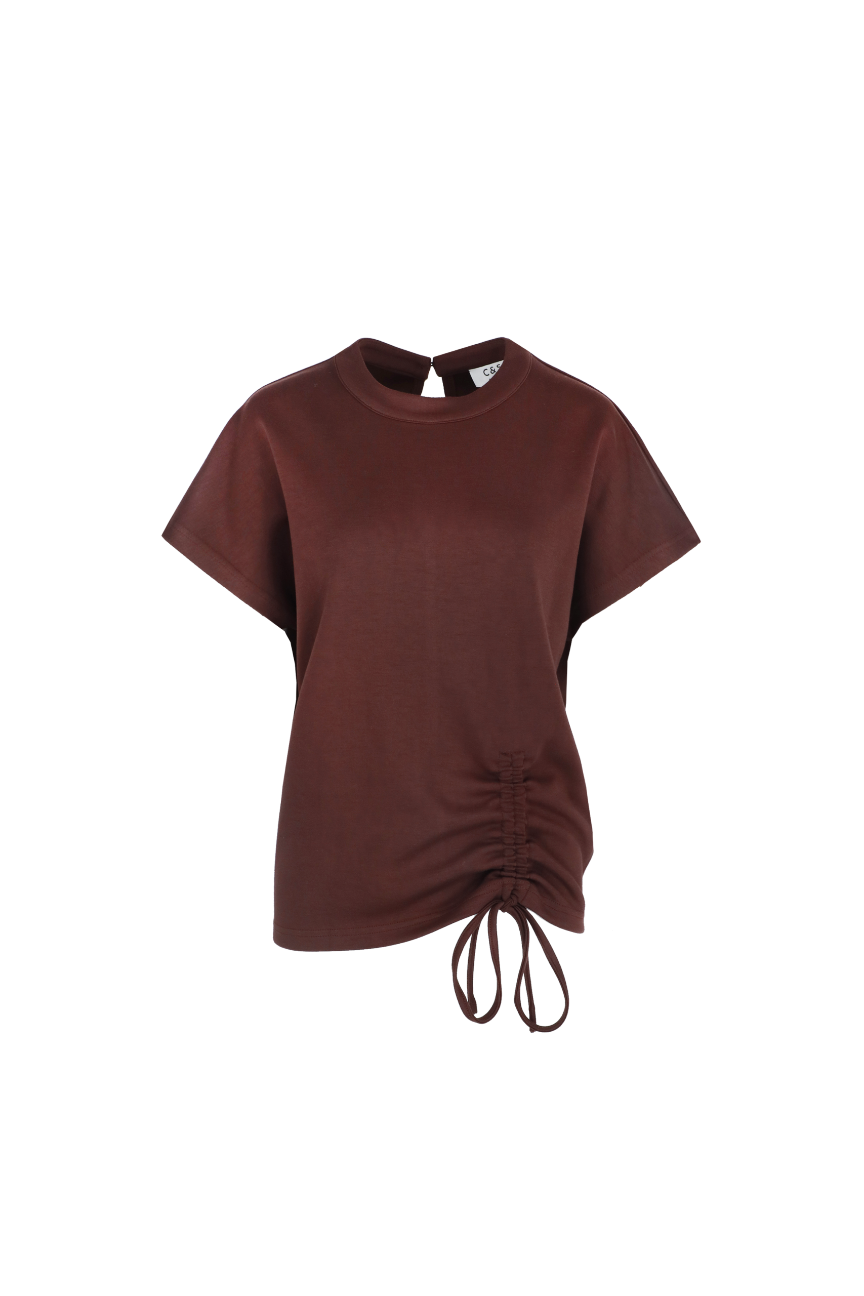 C&S Tess Top dark brown