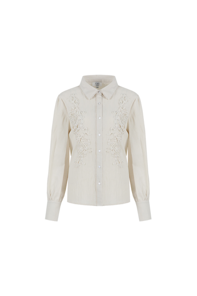C&S Linsey Blouse ecru