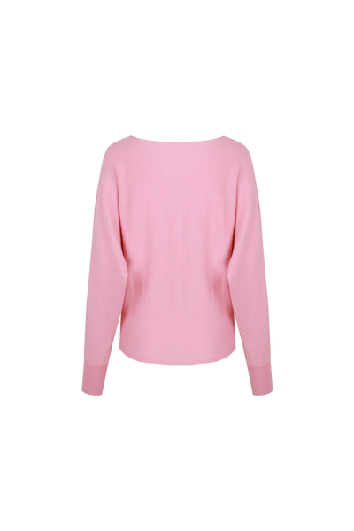 C&S Florine Sweater peony pink