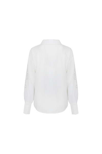 C&S Bryce Blouse offwhite