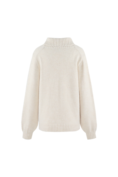 C&S Kelsey Knit Pullover zand