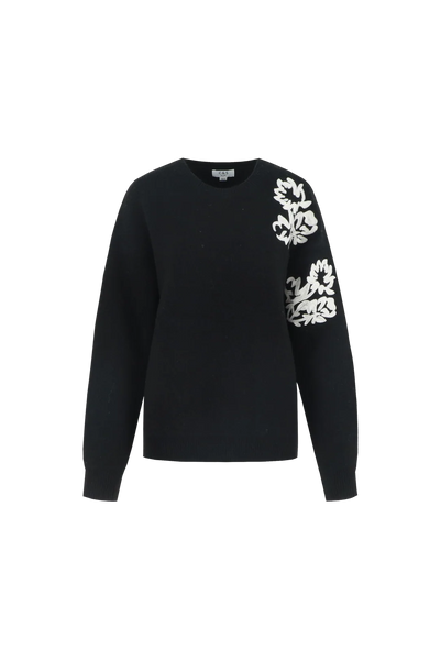 C&S Klaartje Knit Pullover zwart