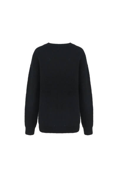 C&S Klaartje Knit Pullover zwart