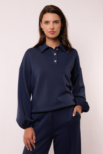 G-maxx Magali Sweater dark night blue