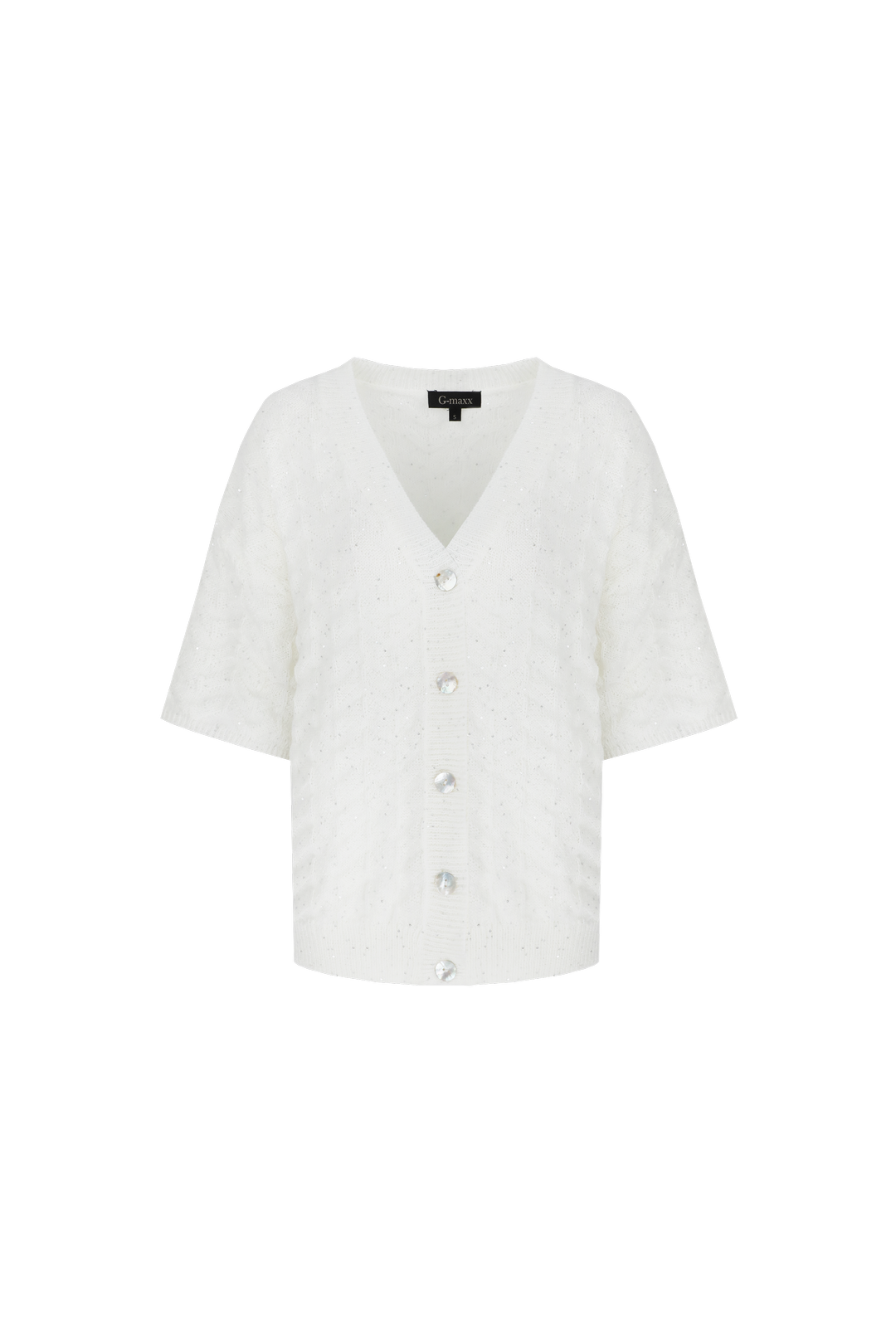 G-Maxx Tate Knitting Vest offwhite