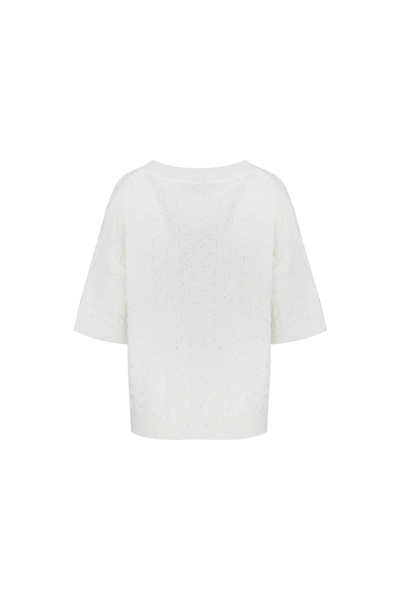 G-Maxx Tate Knitting Vest offwhite