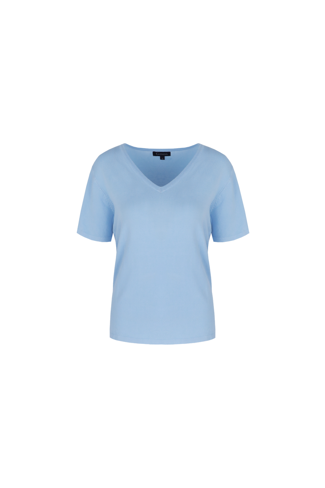 G-Maxx Ryan Knitting Top chambray blue