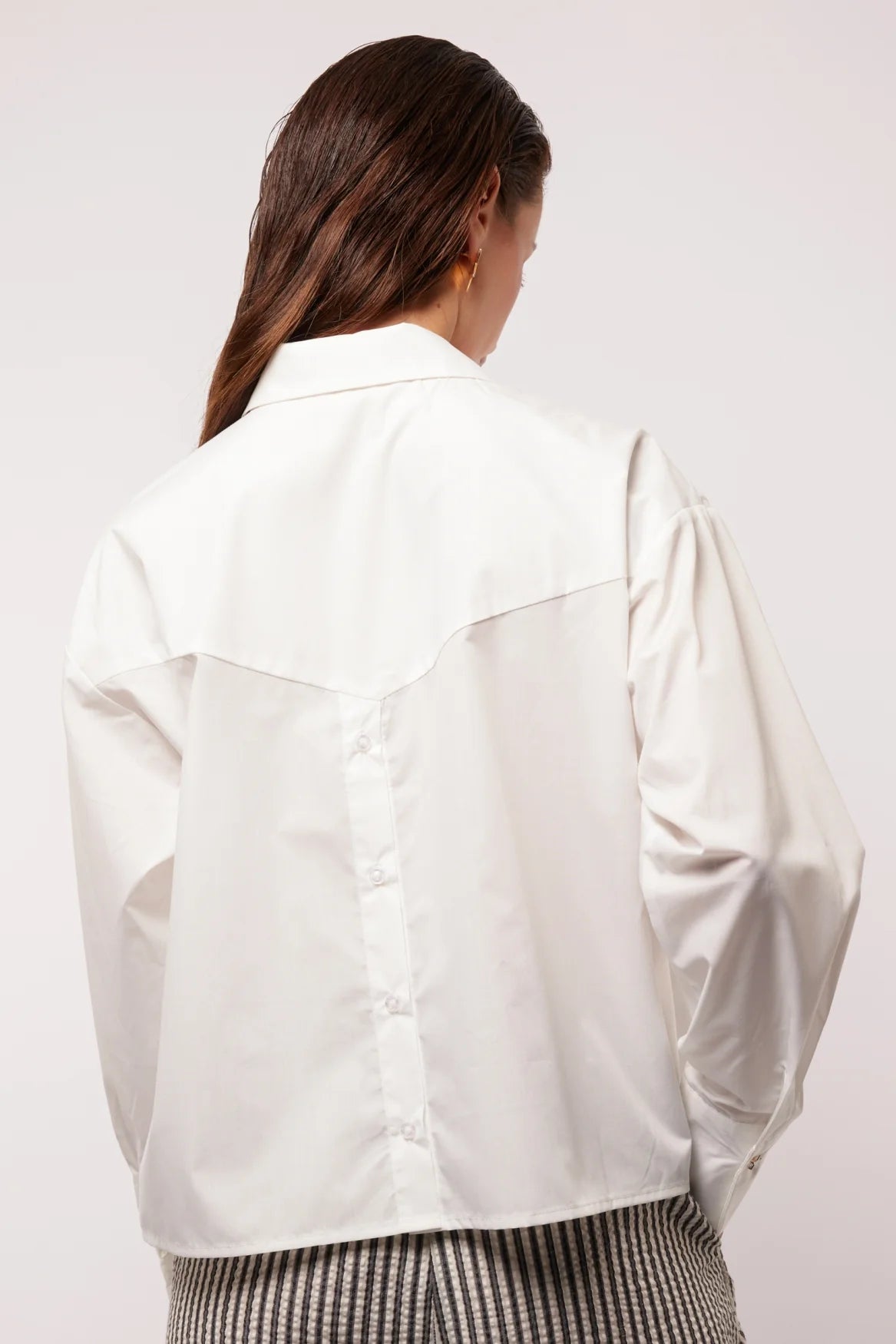Fluresk Jeanet Cropped Blouse offwhite