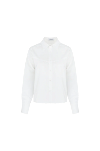 Fluresk Jeanet Cropped Blouse offwhite