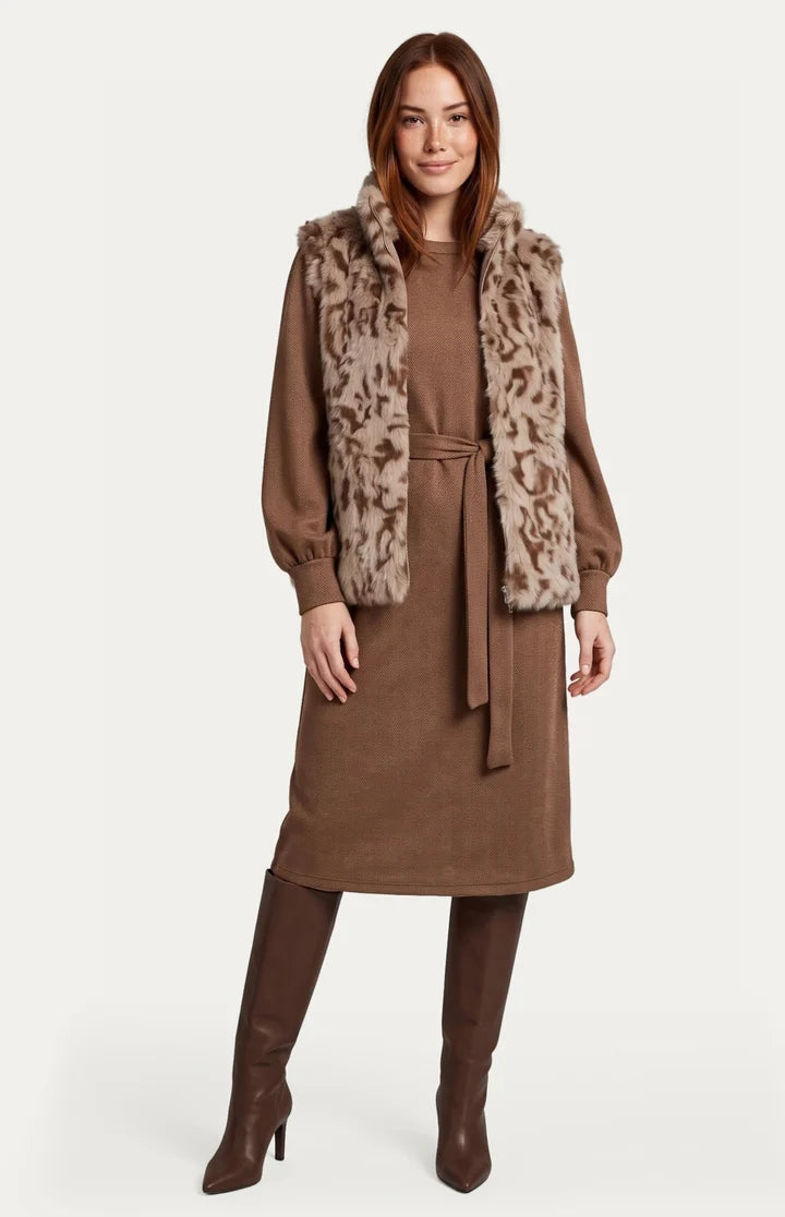 G-Maxx Clarimond Gilet bronze/cappucino