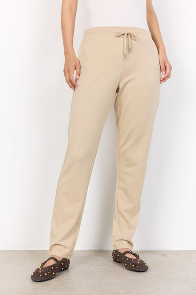 SoyaConcept Banu 157 Jogger Broek zand