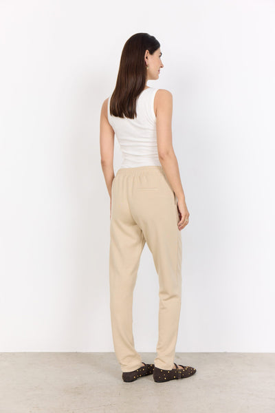 SoyaConcept Banu 157 Jogger Broek zand
