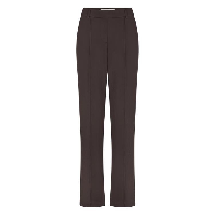 Nukus Jill Scuba Broek dark chocolate