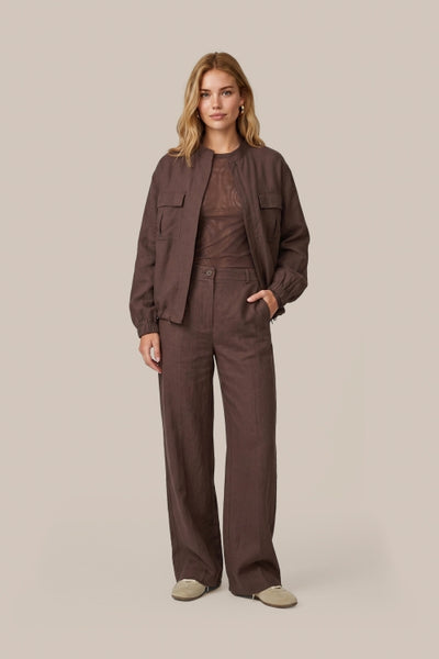 C&S Pernilla Pants mocha brown