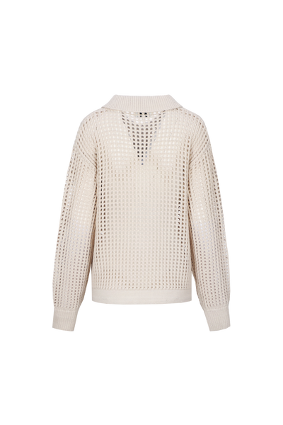C&S Kassidy Knit Pullover sand