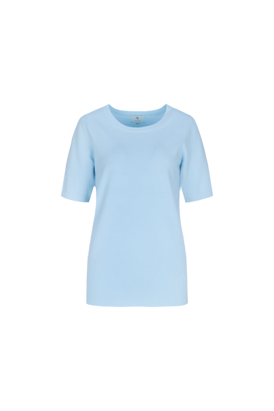 C&S Kenza Knit Top blue mist